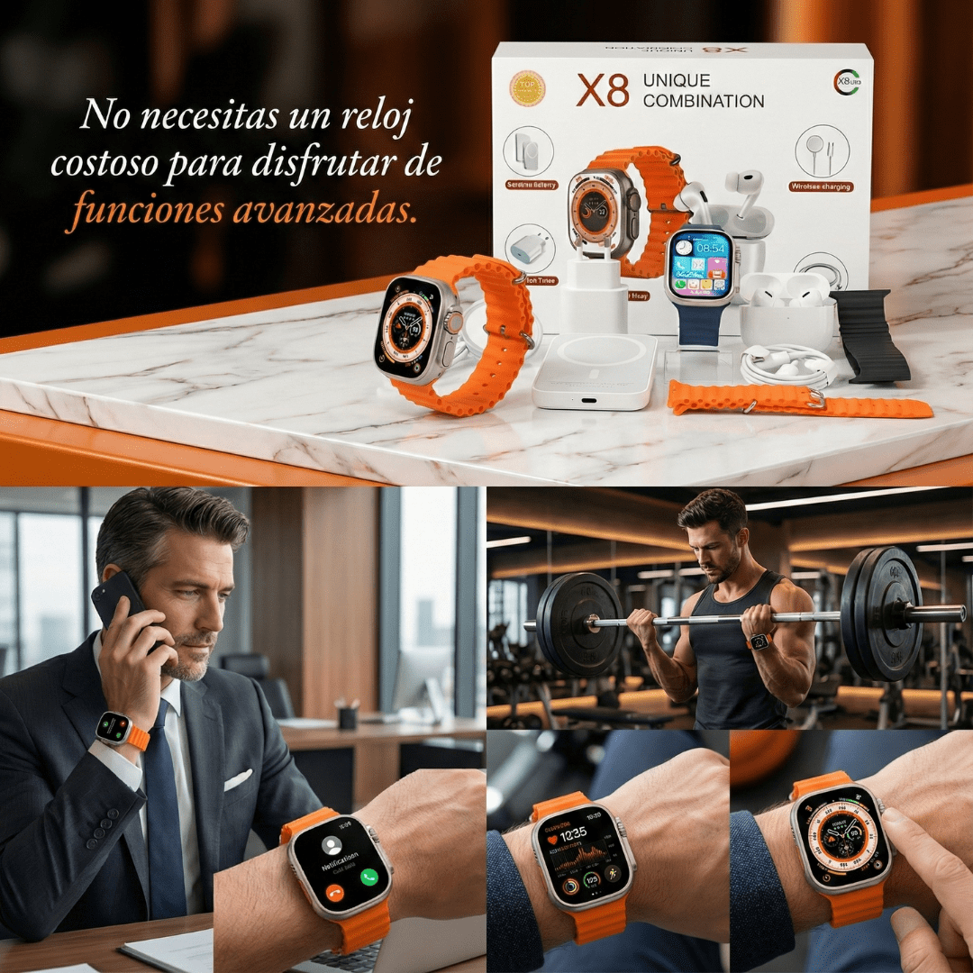 No pagues millones por un smartwatch. Este tiene TODO lo que buscas… sin dejarte en ceros.