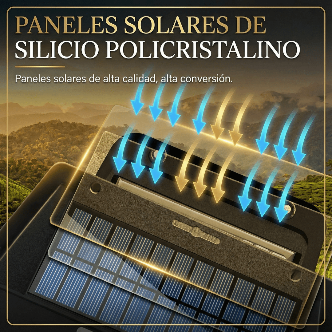 ¿Sigues dejando tu casa a oscuras? Esta lámpara solar te ilumina TODA la fachada.