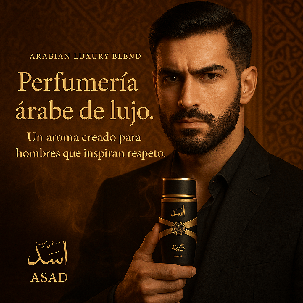 ASAD LATTAFA | El perfume masculino que provoca suspiros.