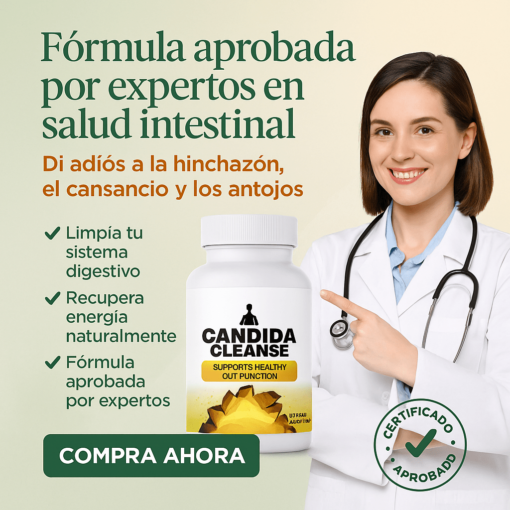Candida Cleanse® – Elimina el hongo Candida, reduce la hinchazón, el malestar digestivo y mejora tu energía desde adentro.