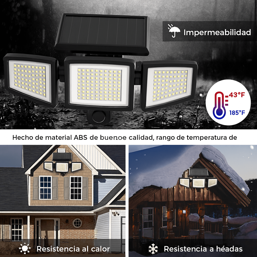 Reflector Solar 2500 L – Prepárate para iluminar tu casa como si fuera un estadio… pero ¡sin pagar ni un solo centavo en energía!