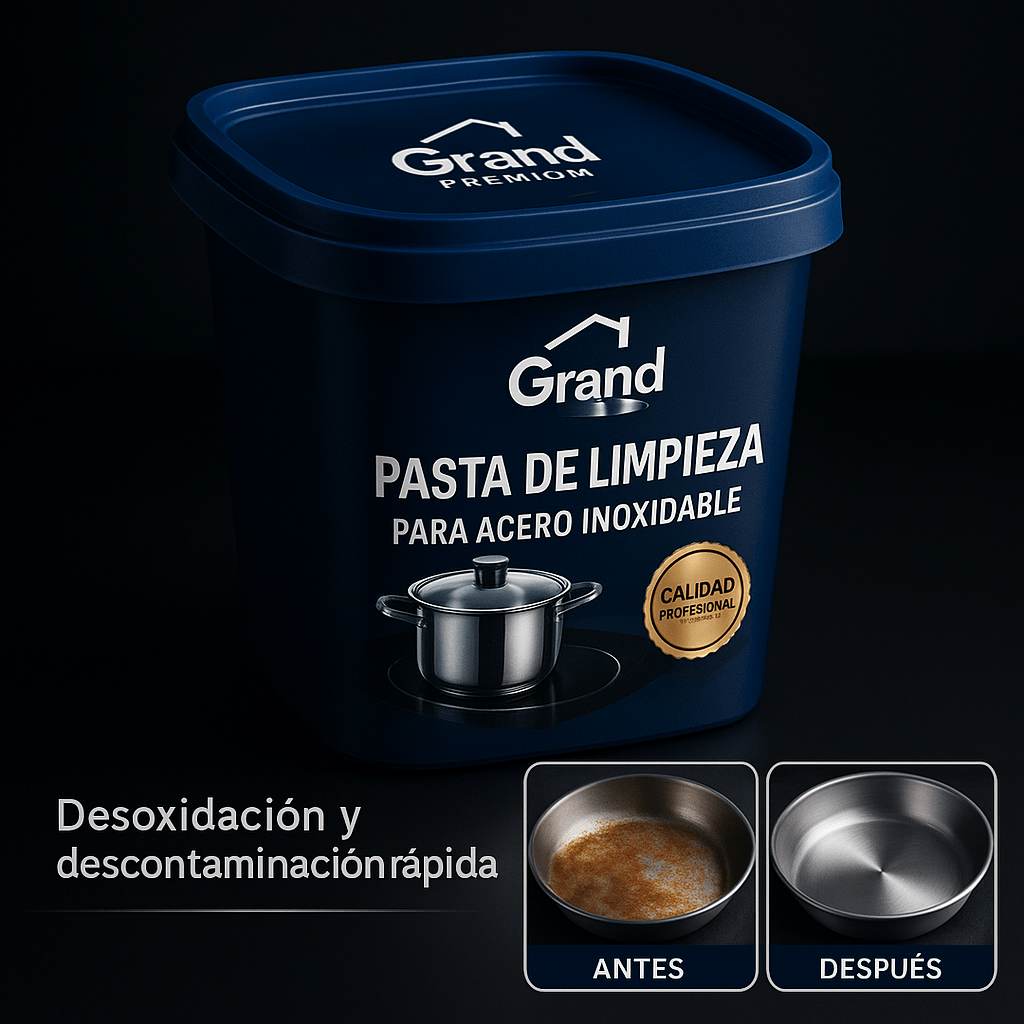 Pasta Limpiadora Multiusos 2X1 | Elimina óxido, grasa y suciedad difícil en segundos