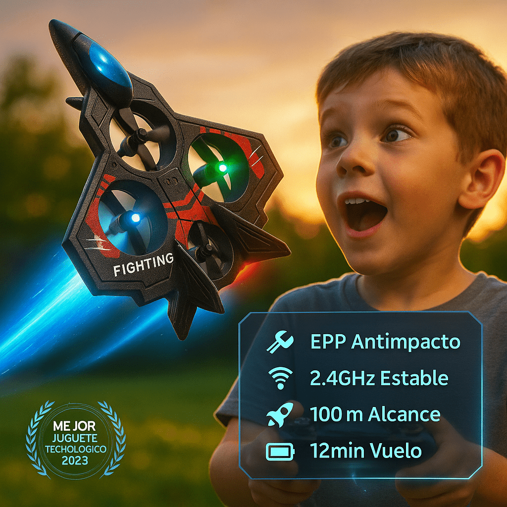 AVIÓN THUNDER | Siente la emoción del vuelo con el avión más estable y potente del año.