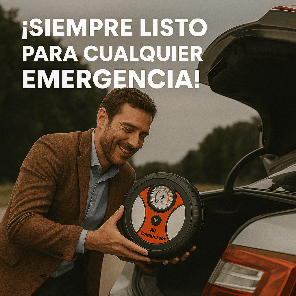 Mini Compresor Inflador Modelo Llanta – ¡El poder de inflar TODO en segundos! | Ebook GRATIS