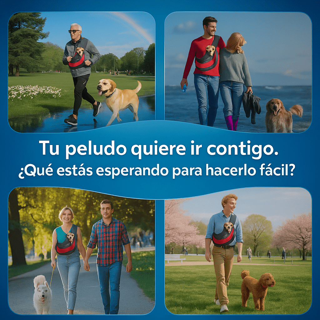 ¿Cargarlo en brazos? Eso era antes. Llévalo cómodo, seguro y SIN cansarte.