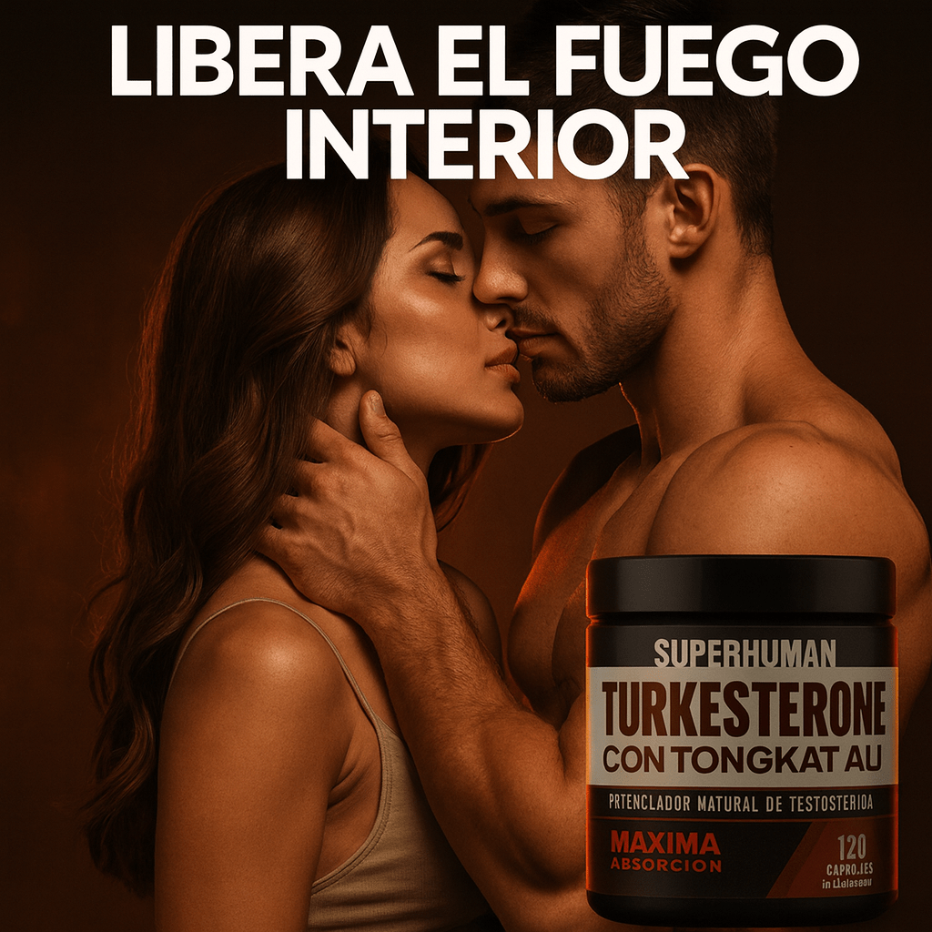 Turkesterone + Ebook gratis - Cápsulas que Explotan tu Resistencia, Fuerza Brutal y Potencia Masculina.
