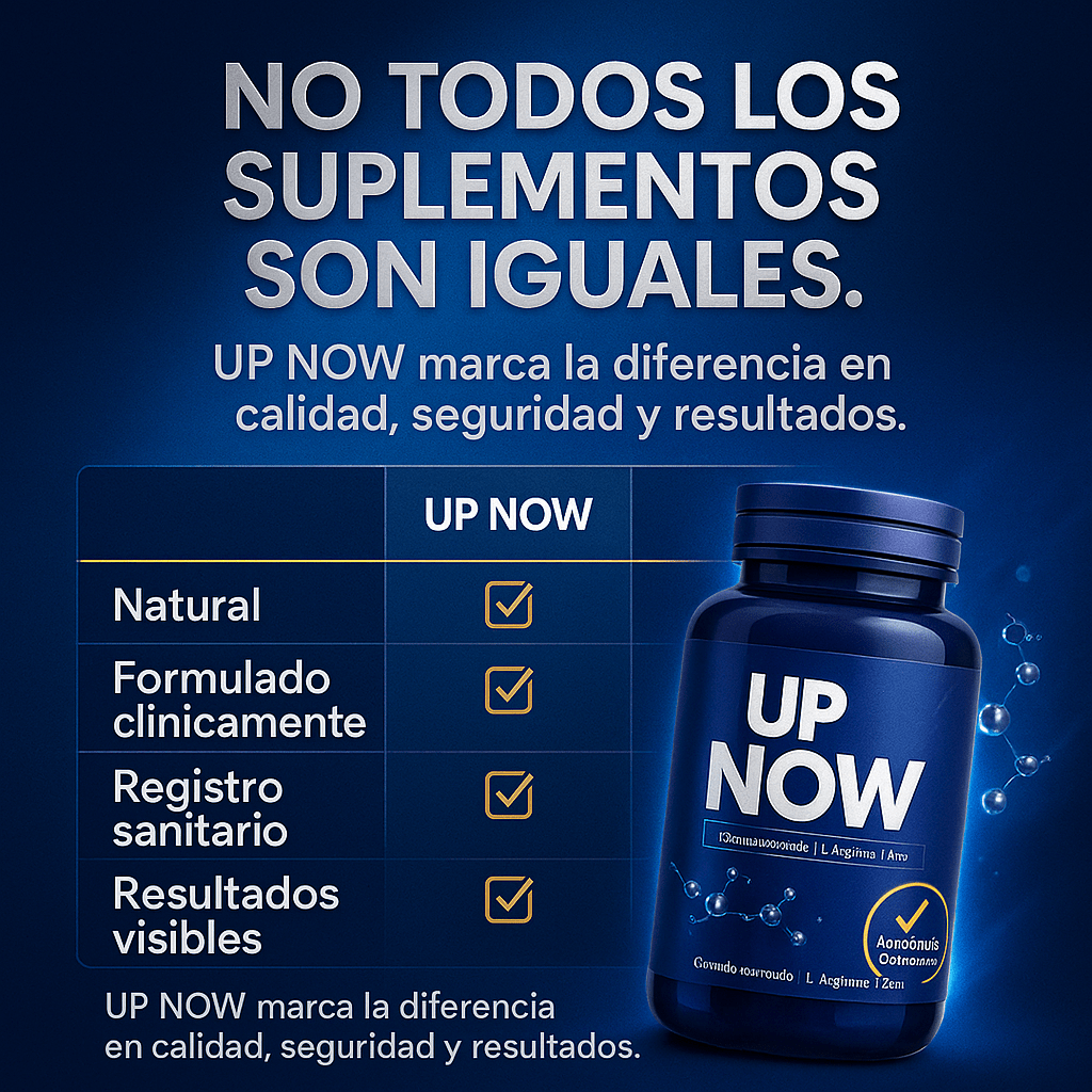 UP NOW: Crecimiento y Desarrollo Natural 🚀 El impulso natural para alcanzar tu máximo potencial.