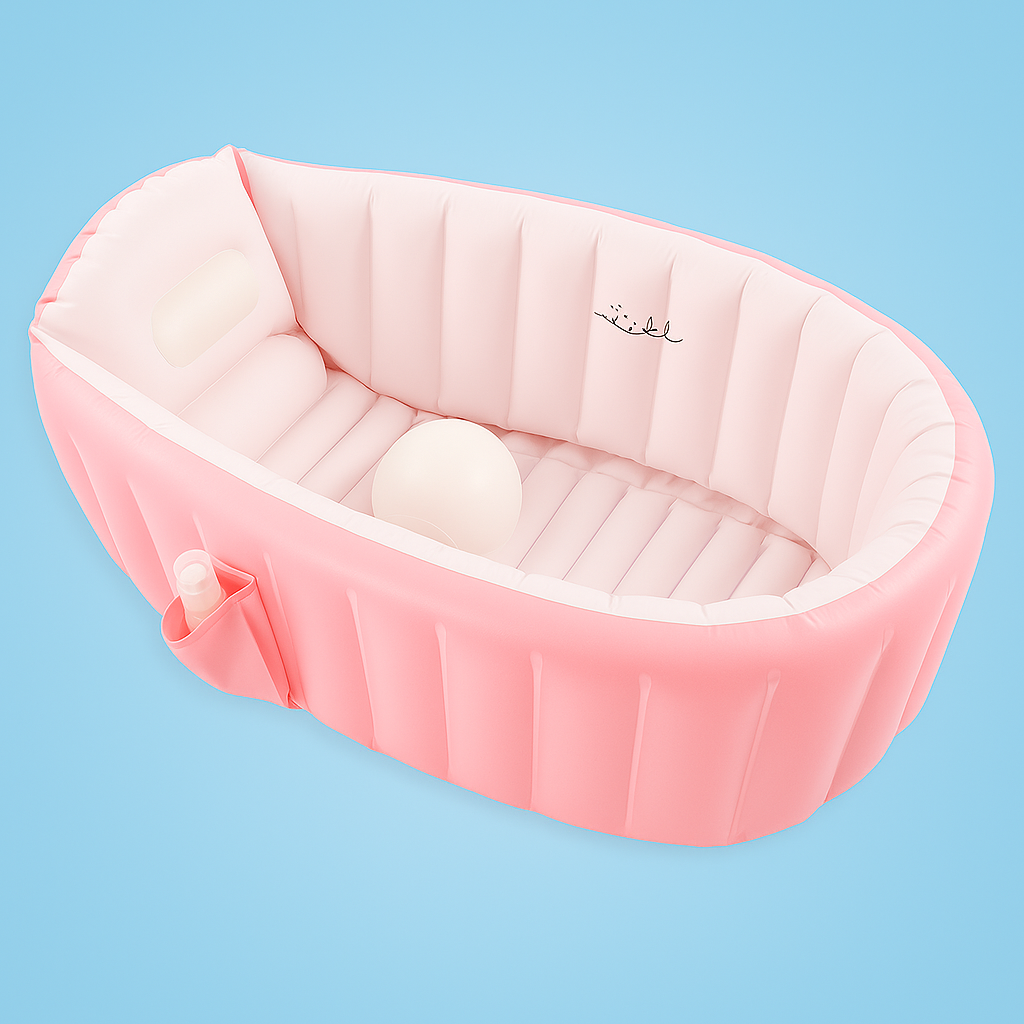Bañera Inflable para Bebé | La forma más segura, cómoda y práctica de bañar a tu bebé.