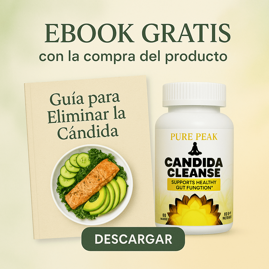 Candida Cleanse® – Elimina el hongo Candida, reduce la hinchazón, el malestar digestivo y mejora tu energía desde adentro.