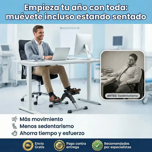 Empieza tu año con toda: muévete aunque pases sentado todo el día