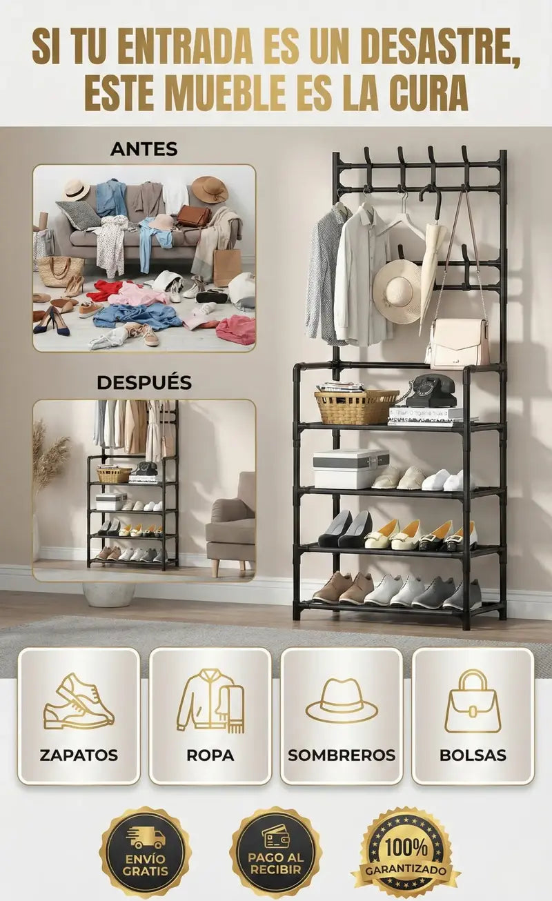 El organizador 3 en 1 que acaba con el desorden