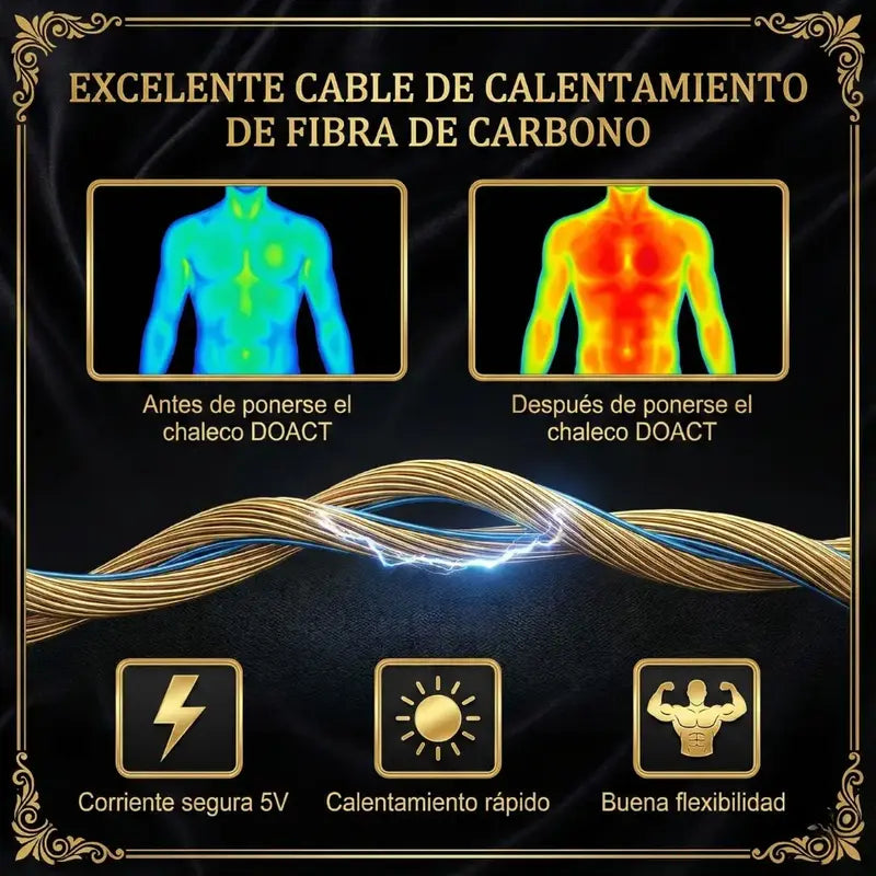 ¡BASTA DE PASAR FRÍO! El chaleco que te calienta en segundos