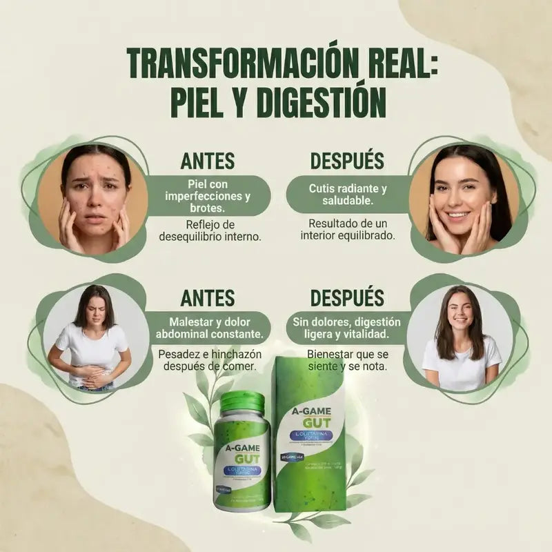 HINCHAZÓN, ACNÉ Y CANSANCIO… TODO EMPIEZA EN EL INTESTINO | AGAME GUT