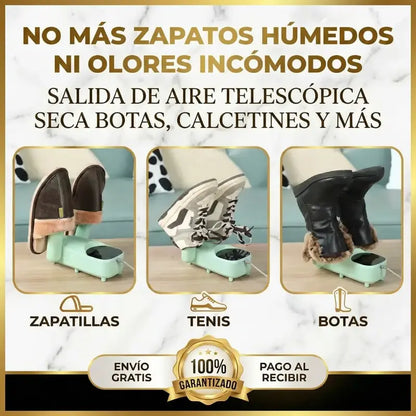 Secadora de Zapatos Eléctrica Plegable 90°