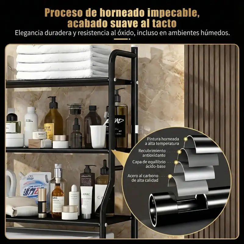 Estás perdiendo espacio en tu baño | Estantería Organizadora de Baño