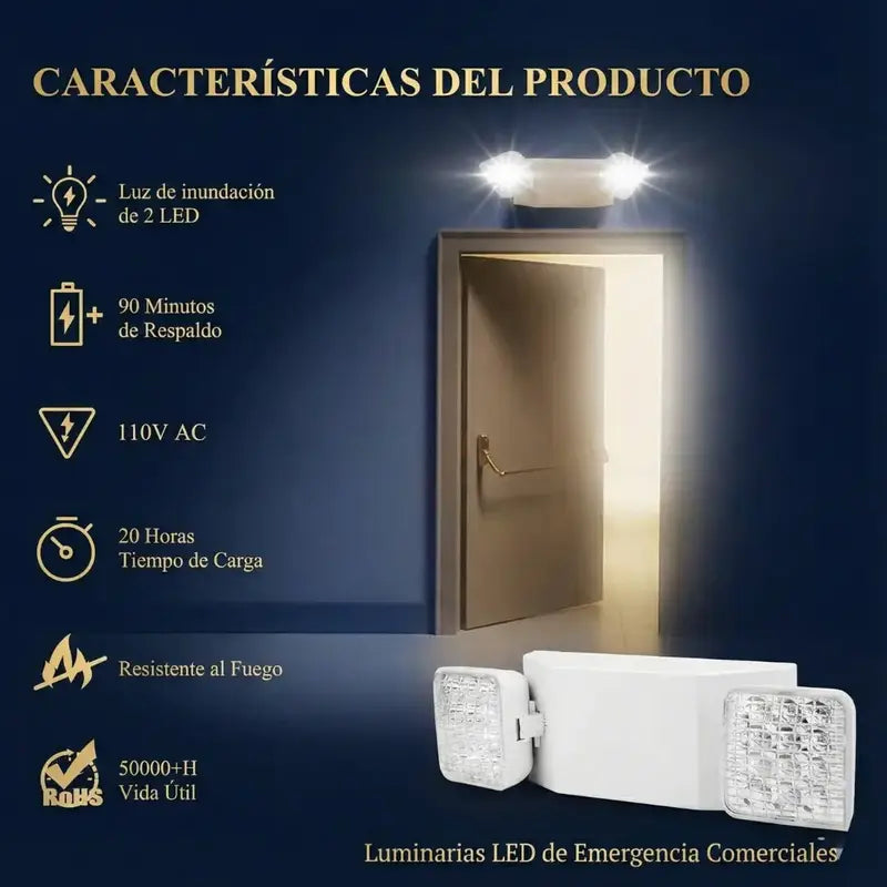 No Confíes en la Suerte: Ten Luz de Emergencia