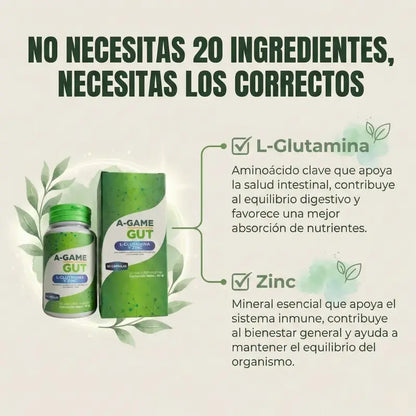 HINCHAZÓN, ACNÉ Y CANSANCIO… TODO EMPIEZA EN EL INTESTINO | AGAME GUT