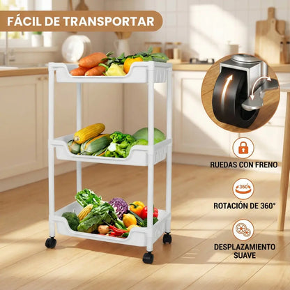 Si tu casa está desordenada… es porque aún no tienes este carrito