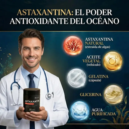 ASTAXANTIN 60 CÁPSULAS