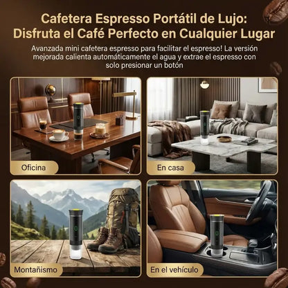 Tu café perfecto NO puede depender de un enchufe.