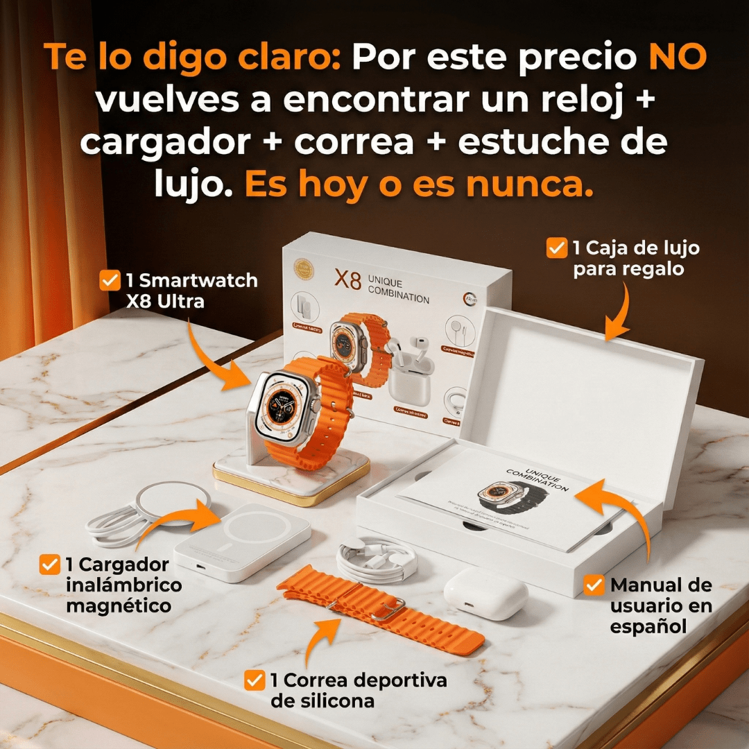 No pagues millones por un smartwatch. Este tiene TODO lo que buscas… sin dejarte en ceros.