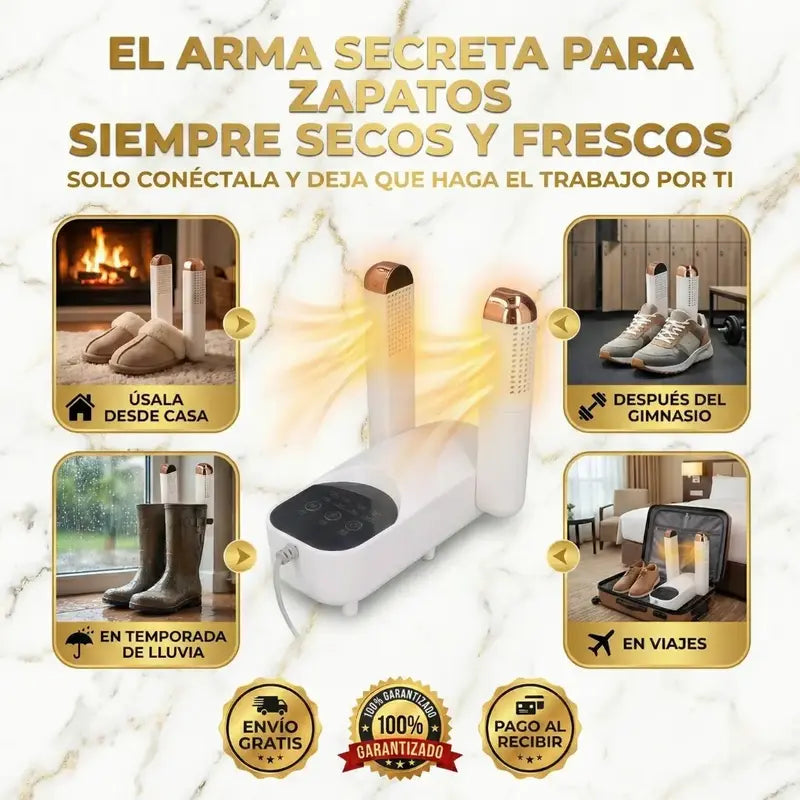 Secadora de Zapatos Eléctrica Plegable 90°