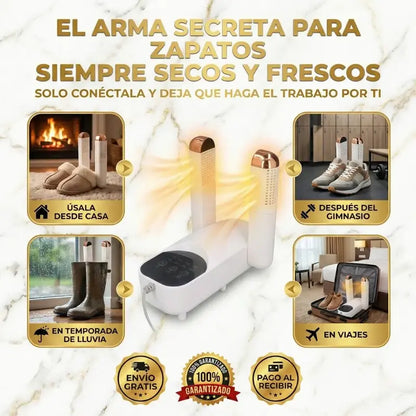 Secadora de Zapatos Eléctrica Plegable 90°