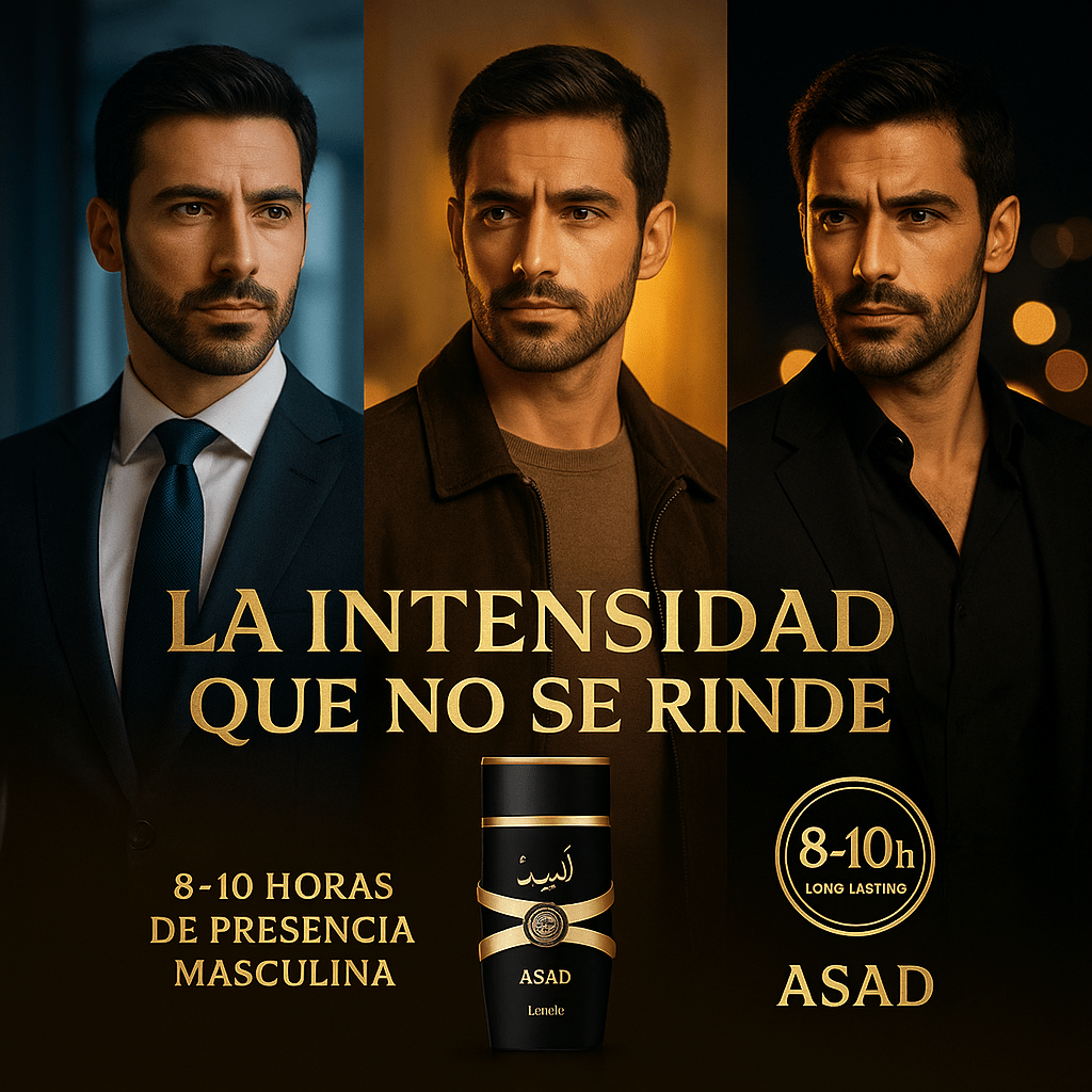 ASAD LATTAFA | El perfume masculino que provoca suspiros.