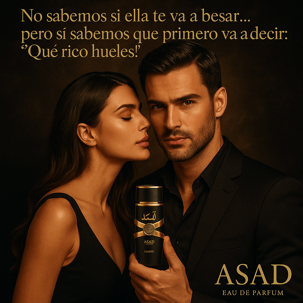 ASAD LATTAFA | El perfume masculino que provoca suspiros.