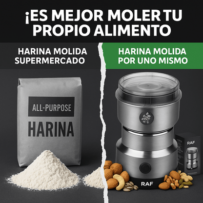 Si quieres controlar tu receta, empieza por controlar el molido