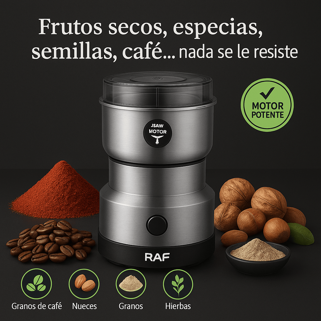 Si quieres controlar tu receta, empieza por controlar el molido