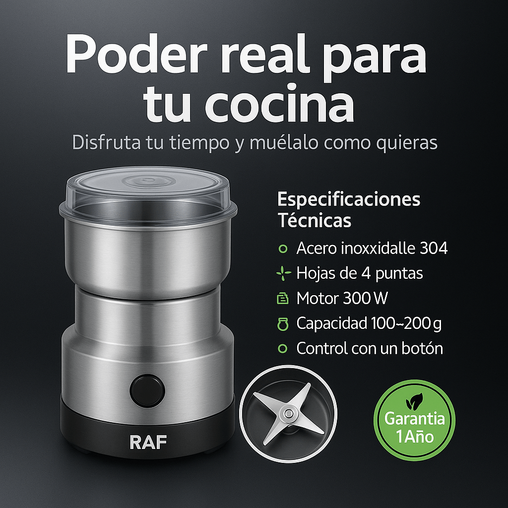 Si quieres controlar tu receta, empieza por controlar el molido