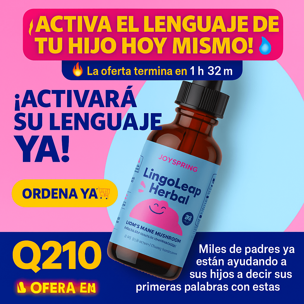 🧒💧 LINGO LEAP – ¿Tu hijo aún tiene dificultades para hablar? 😢