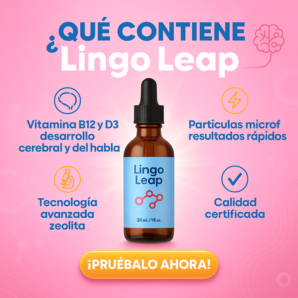 🧒💧 LINGO LEAP – ¿Tu hijo aún tiene dificultades para hablar? 😢