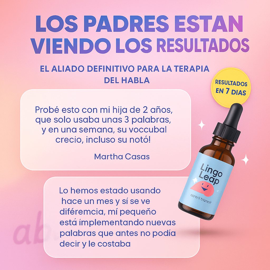 🧒💧 LINGO LEAP – ¿Tu hijo aún tiene dificultades para hablar? 😢