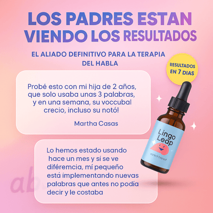 🧒💧 LINGO LEAP – ¿Tu hijo aún tiene dificultades para hablar? 😢