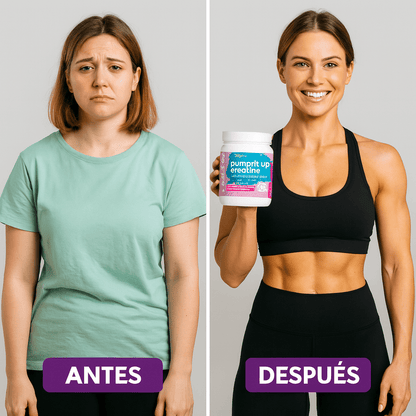 WELLAH CREATINA PARA MUJER | Energía y resistencia con sabor a arándano y granada.