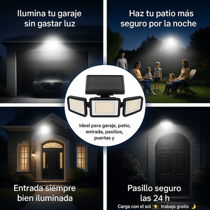 Reflector Solar 2500 L – Prepárate para iluminar tu casa como si fuera un estadio… pero ¡sin pagar ni un solo centavo en energía!