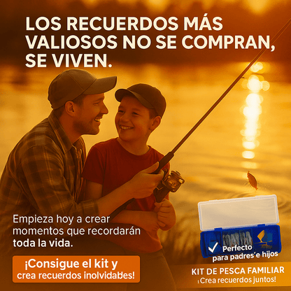 Kit de Pesca Profesional con Caña Telescópica + Ebook GRATIS
