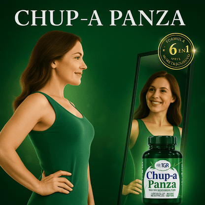¿Te pesa la barriga? Tranquila, para eso está Chup-A Panza. | 50 CÁPSULAS