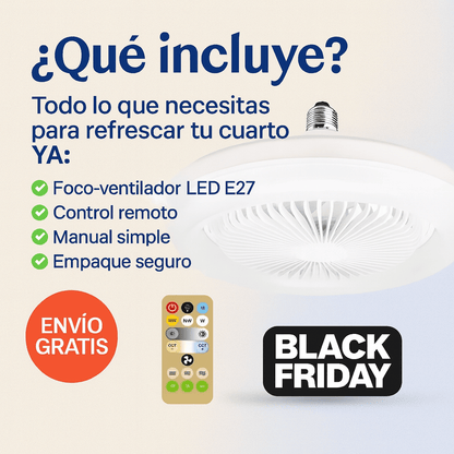 Ventilador de Techo con Luz | Tu hogar no necesita más adornos inútiles. Necesita frescura, luz y comodidad.