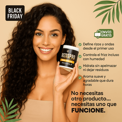 ¿Hasta cuándo vas a pelear con el frizz? - Activador y Crema Para Peinar Rizos | RizosPro