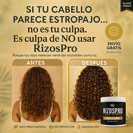¿Hasta cuándo vas a pelear con el frizz? - Activador y Crema Para Peinar Rizos | RizosPro