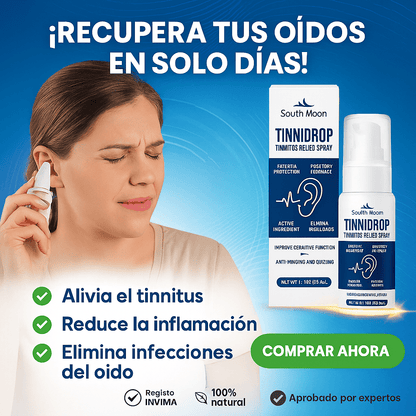 Tinnidrop™ – Ese ruido no es normal. Es una señal de que tu oído está colapsando 💥