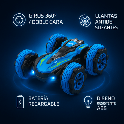 STUNT CAR™ – EL CARRO QUE HUMILLA A LOS JUGUETES ABURRIDOS