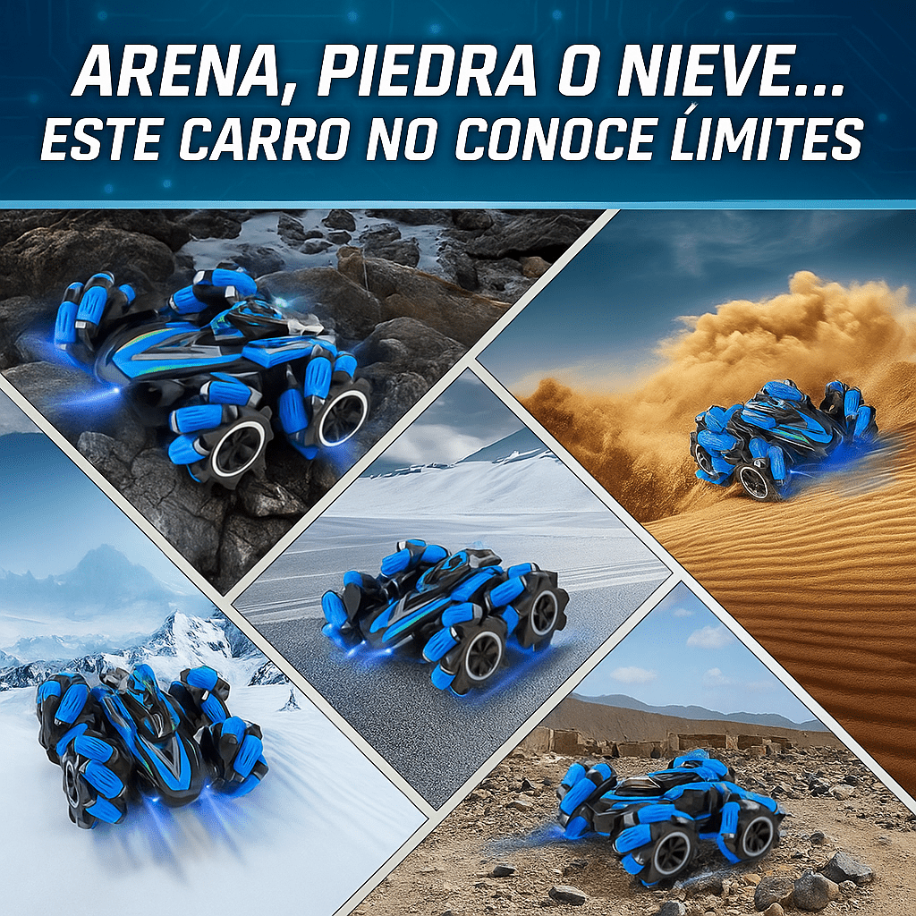 STUNT CAR™ – EL CARRO QUE HUMILLA A LOS JUGUETES ABURRIDOS