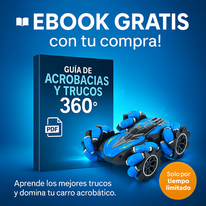 STUNT CAR™ – EL CARRO QUE HUMILLA A LOS JUGUETES ABURRIDOS