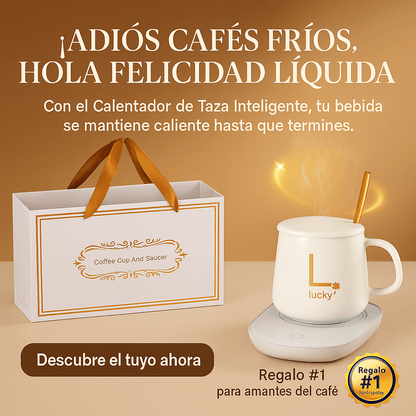 Calentador de Taza de Café con Taza – Disfruta tu café caliente durante horas.