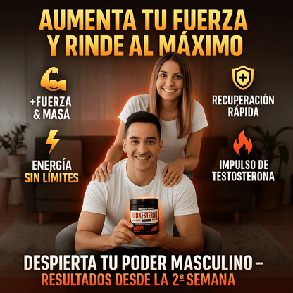 Turkesterone + Ebook gratis - Cápsulas que Explotan tu Resistencia, Fuerza Brutal y Potencia Masculina.