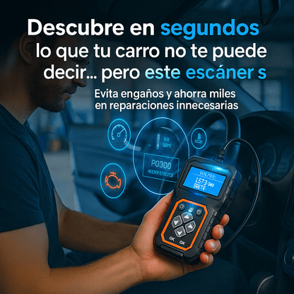 SCÁNER UNIVERSAL DE AUTO T31 - Detecta fallas antes de que sea demasiado tarde.